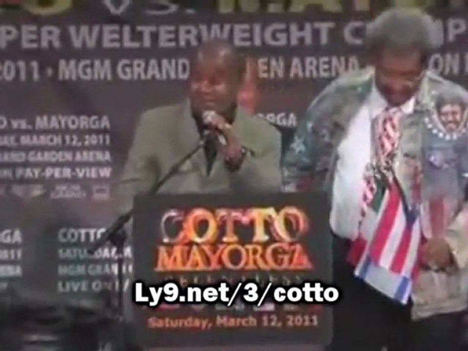 Cotto on Mayorga "You've Been A Clown Your Entire Career!"