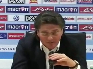 Napoli - Mazzarri e la Juventus