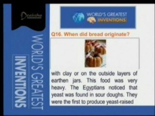 World's Greatest Inventions  - Bread