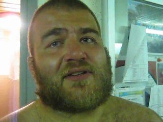 Rugby - Reaction de Martin Gady après USO - Albi