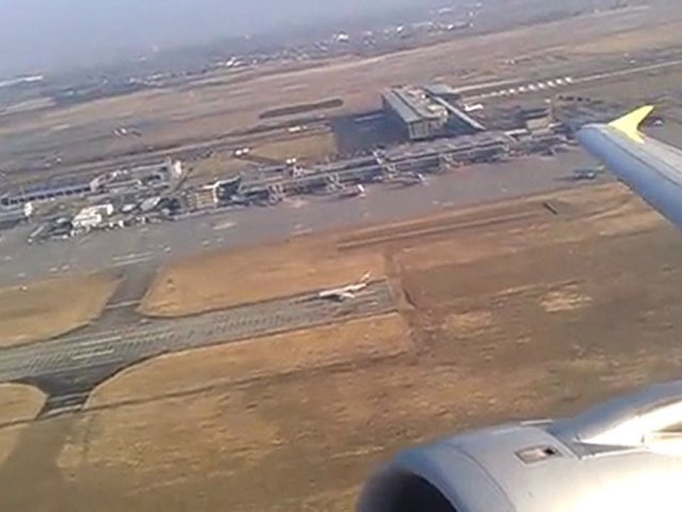 Start am Flughafen Leipzig Halle