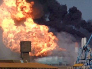 Kataklizm w Japonii. Pożar huty Sumitomo