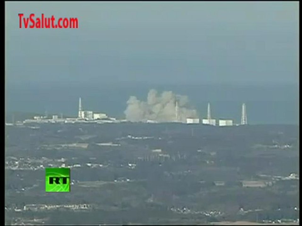 Взрыв АЭС в Фукусиме - Explosion at Fukushima nuclear plant