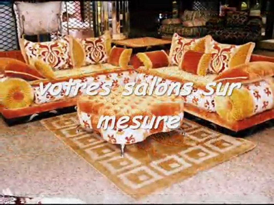 salon marocain : salon marocain rabat