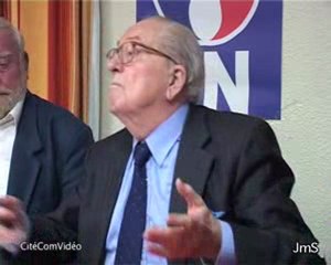 Jean-Marie Le Pen à Montpellier 1/3. Cantonales 2011