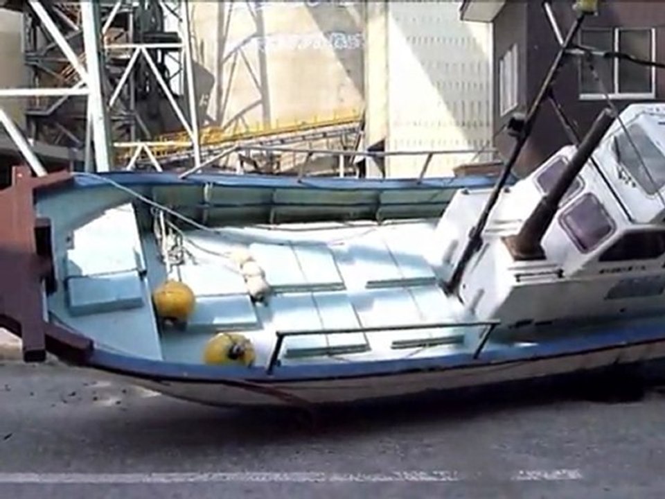 La côte nord-est du Japon, un champ de ruines après le tsunami