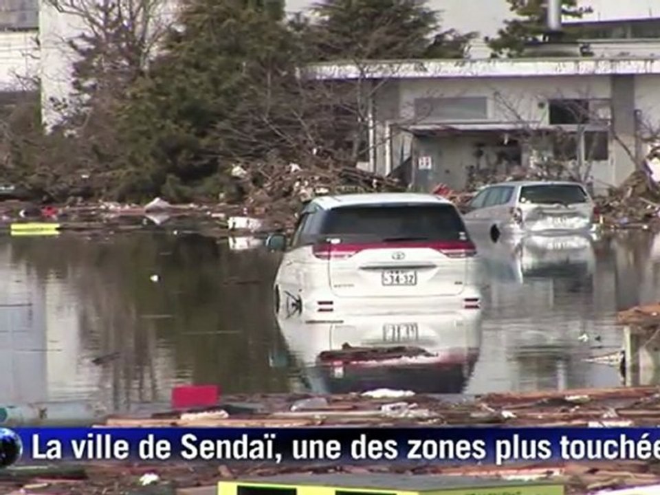 Japon : la région de Sendai dévastée par le tsunami