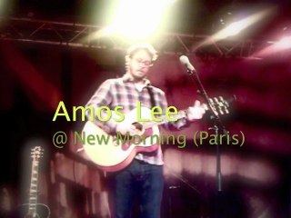 Amos Lee New Morning 11.03.2011