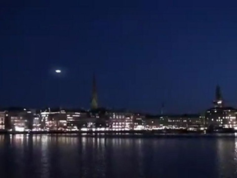 UFO Sichtung an der Alster