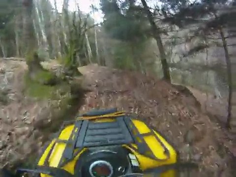 rando cantal 2011 quadeur 91 PASSAGE TITAZ NICO