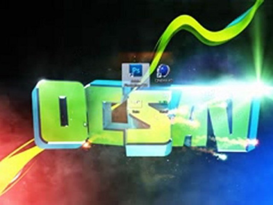 Tutorial Bannière Cinema 4D - Photoshop CS5