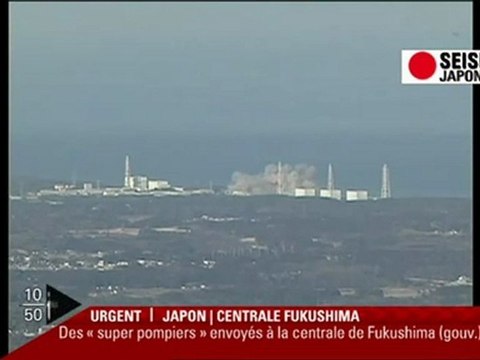 explosion centrale nucléaire à Fukushima (Japon)
