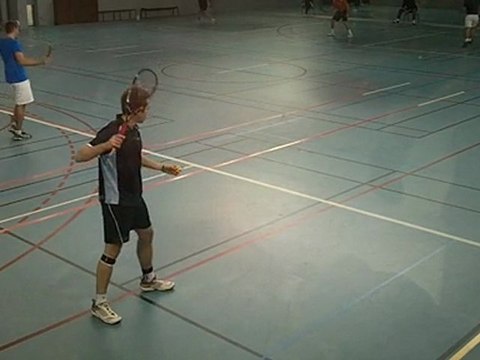 SpeedBadminton 1er Championnat National Eragny-12 Mars 2011