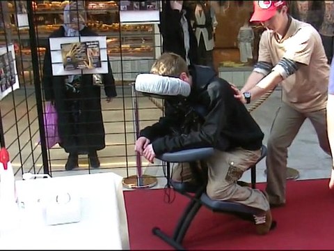 Bien être Kiné - Massages assis - Galerie Courier - Annecy