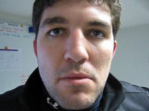 Rugby - Reaction de Yoann Boulanger après USB - Massy