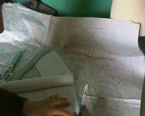 Couture lysacre /4-relever les pieces et les découper