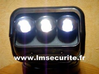 PROJECTEUR  MERCURA  ZENIT  MOTORISE  SANS  FIL