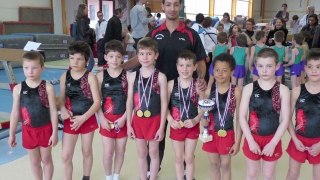 Championnat des Yvelines par équipes de gymnastique.