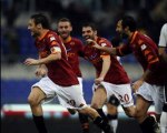 AS Roma 2-0 Lazio Totti double,  Radu, Ledesma red-card