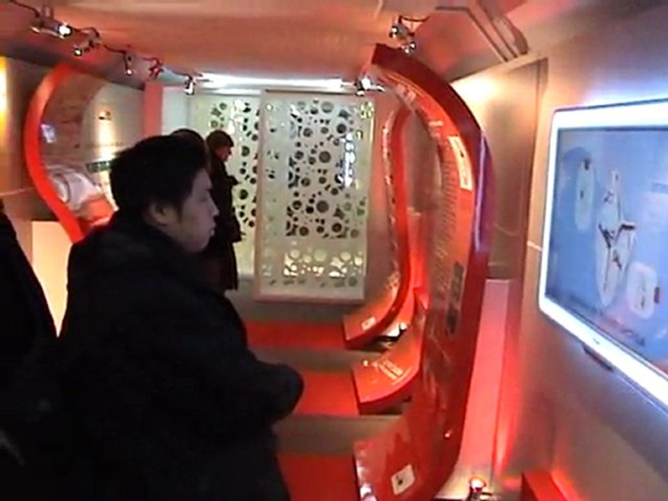 Train du coeur 2011 inauguration à la gare du nord