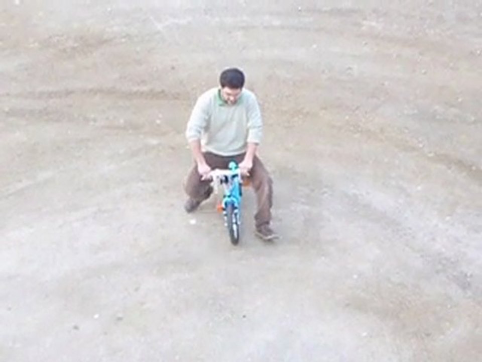 Papa aussi fait du vélo sans roulette