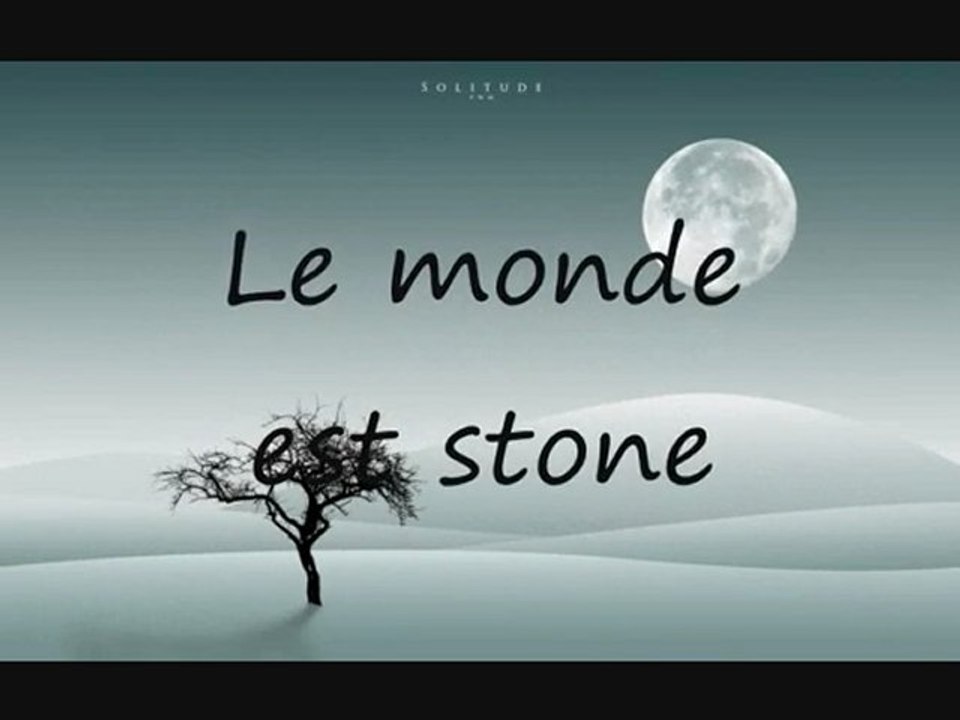 Le monde est stone (piano version)
