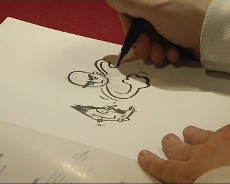 Reportage : Davy Mourier en dédicaces