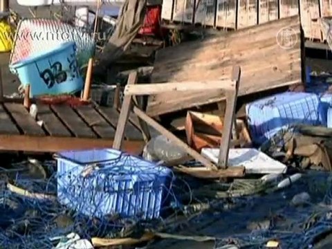 Последствия цунами в Японии