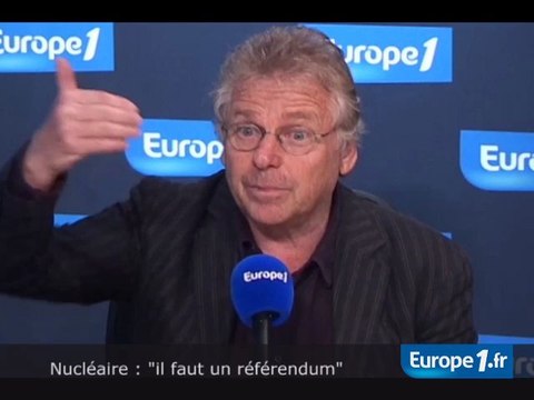 Nucléaire : Cohn-Bendit veut un référendum