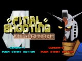 Mobile Suit Gundam Final Shooting [Arcade] Videotest