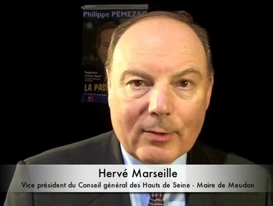 Soutien d'Hervé Marseille