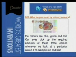 World's Greatest Inventions  - Primary Colours