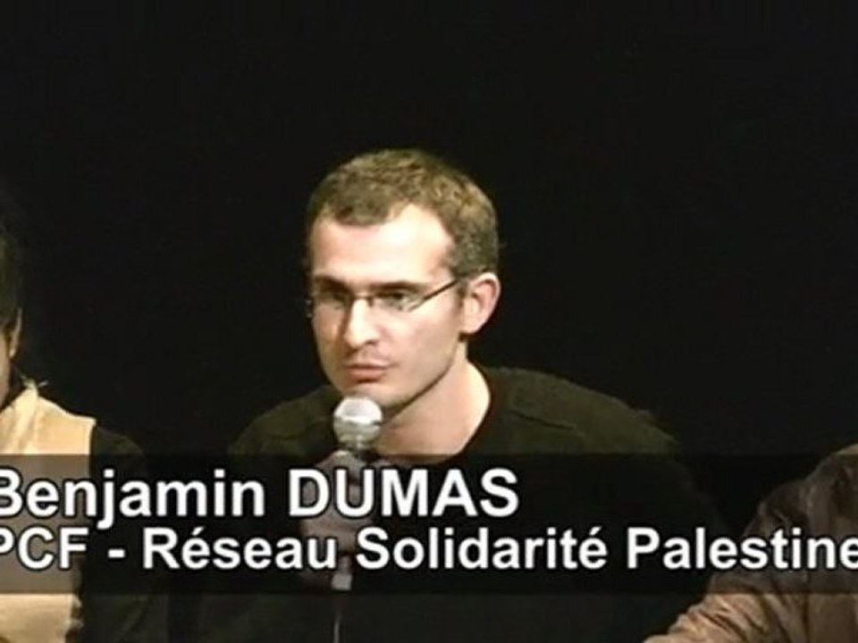 Procès BDS : Benjamin DUMAS