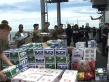 US Navy helps Japan relief effort