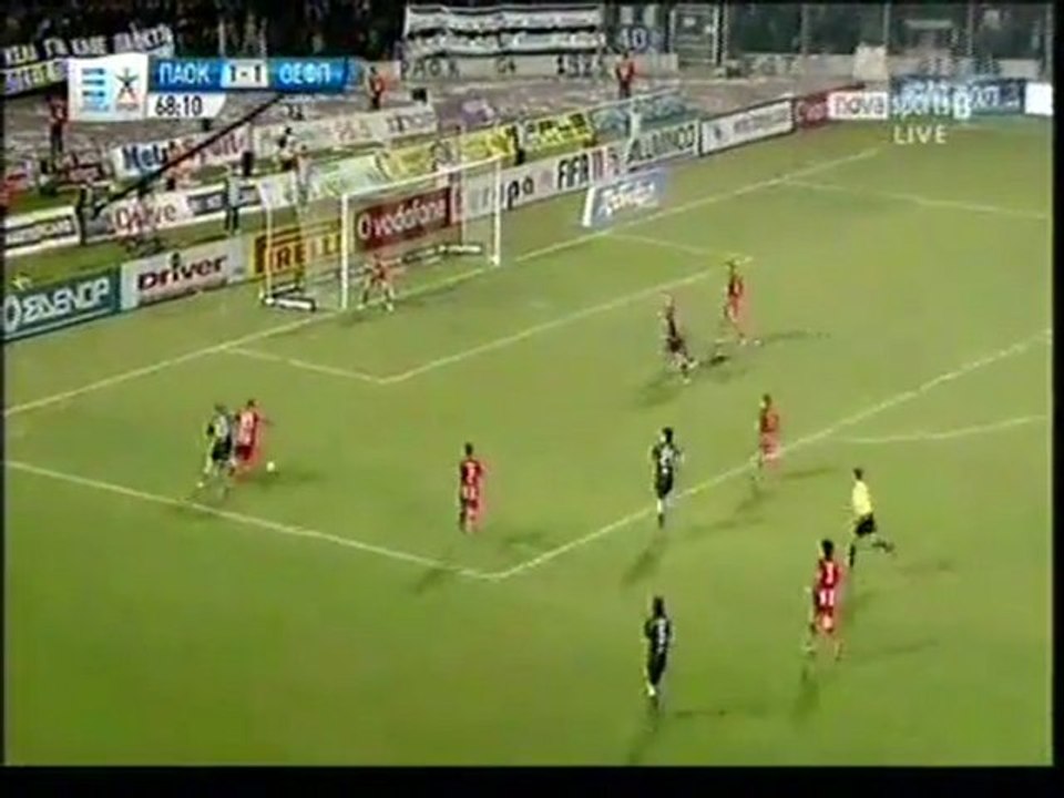 ΠΑΟΚ-Ολυμπιακός 2-1