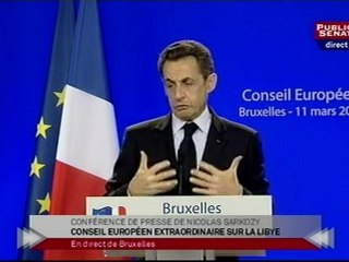 EVENEMENT Discours de Nicolas Sarkozy