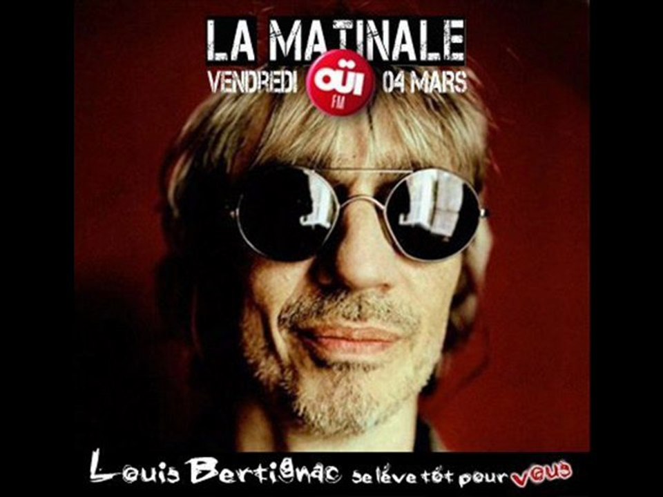 Louis Bertignac découvre les Chics Types sur Ouï FM