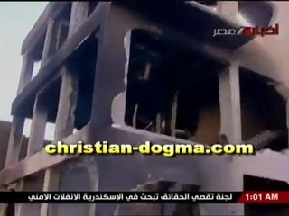 L'armée égyptienne reconstruit l'église brûlée à Helwan