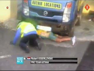 Απίστευτος τραυματισμός ποδηλάτη Κισερλόφσκι