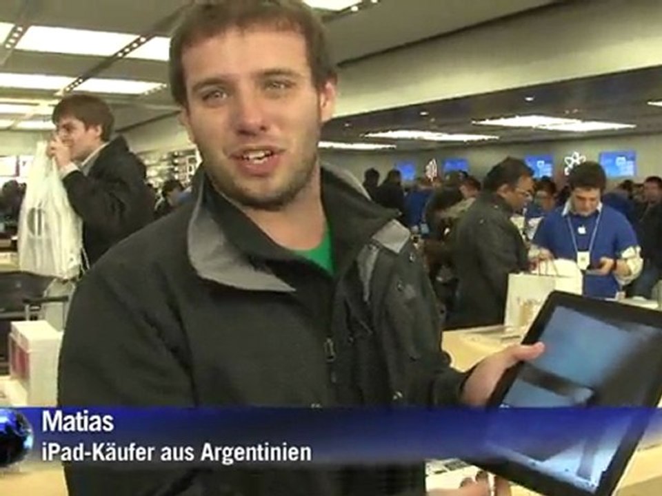 Euphorie zum verkaufsstart des ipad2