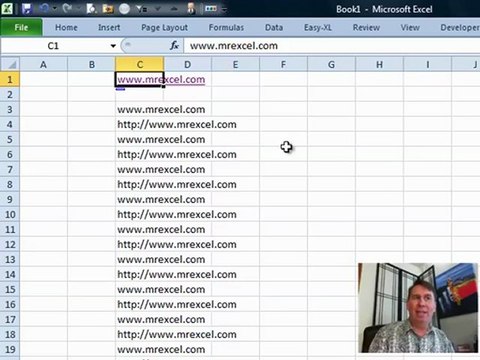 Learn Excel - Hyperlinked Cells: Podcast #1360