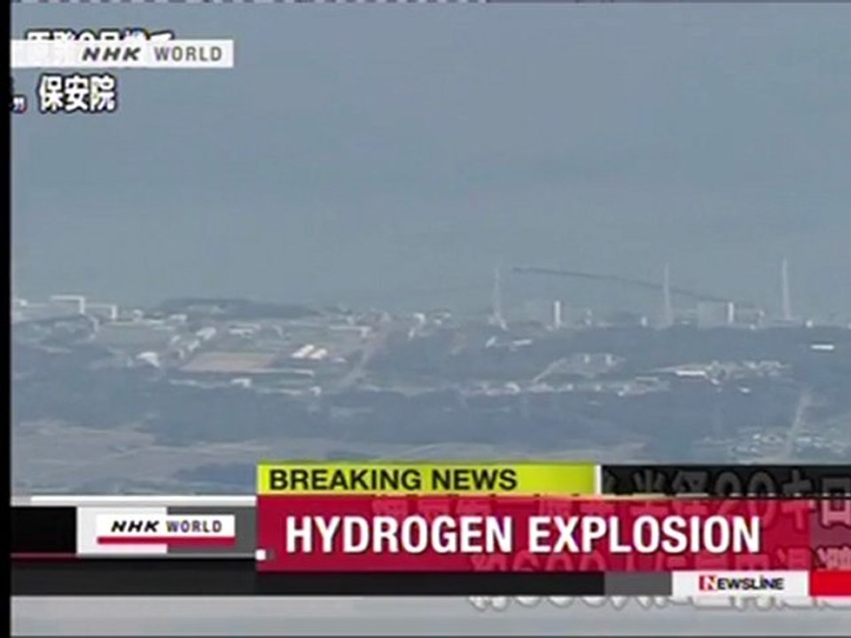Japão tem segunda explosão
