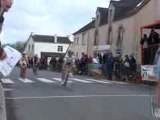 arrivée du peloton