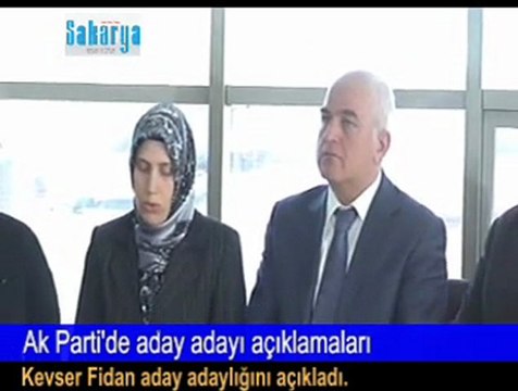 Ak Partiden Kevser Fidan aday adaylığını açıkladı
