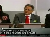 Candidatos presidenciales en Perú presentaron sus propuesta