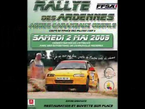 Rallye des Ardennes 2009 1er partie