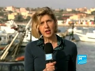 Italy - 1,200 immigrants land on Italy's Lampedusa