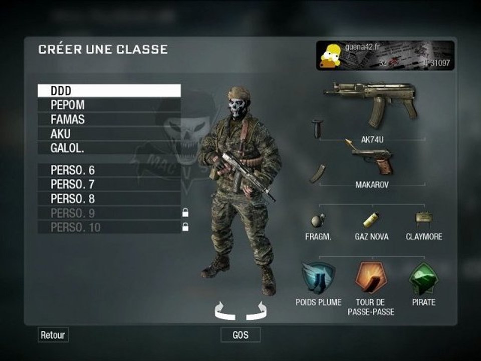 D.D.D -Call of duty: black ops Ak74u