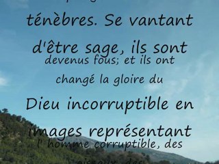 EPITRE DE PAUL AUX ROMAINS