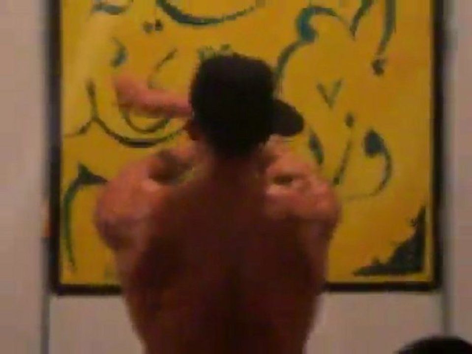 demonstration bodybuilding "lamin" baba hasen